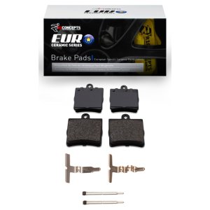 Chrysler Crossfire Brake Pads - Rear - R1 Concepts - Euro Ceramic - `96-`15